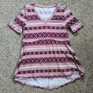 LuLaRoe tunic tee